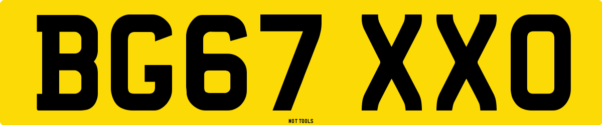 BG67XXO MOT Check