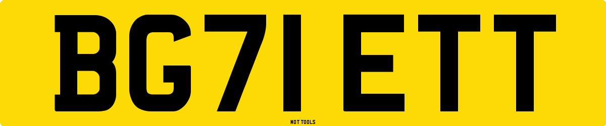 BG71ETT MOT Check