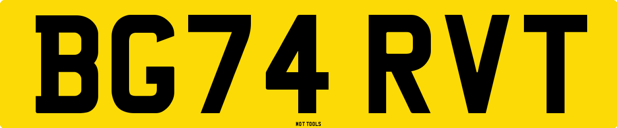 BG74RVT MOT Check
