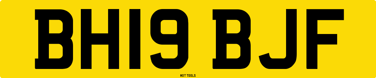 BH19BJF MOT Check