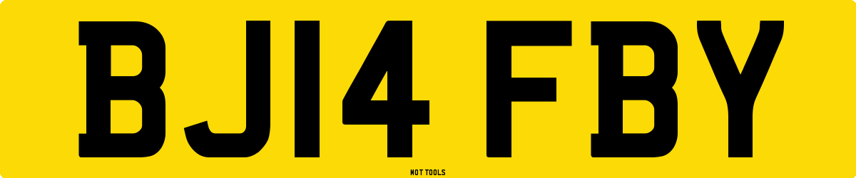 BJ14FBY MOT Check