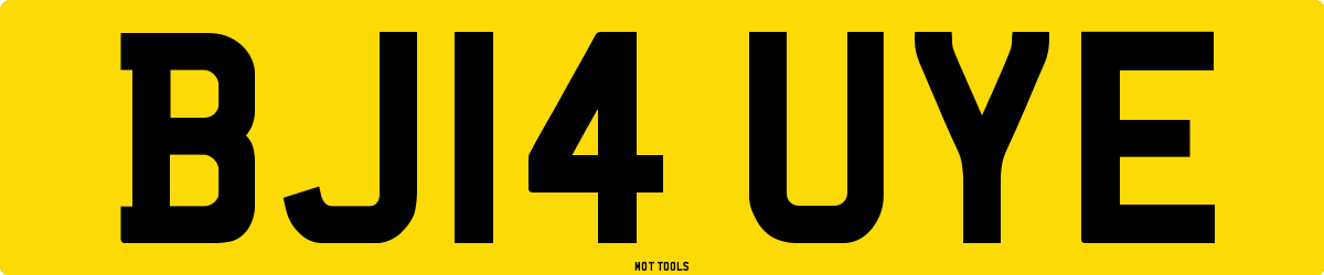 BJ14UYE MOT Check