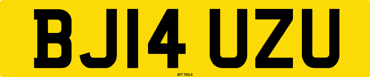 BJ14UZU MOT Check