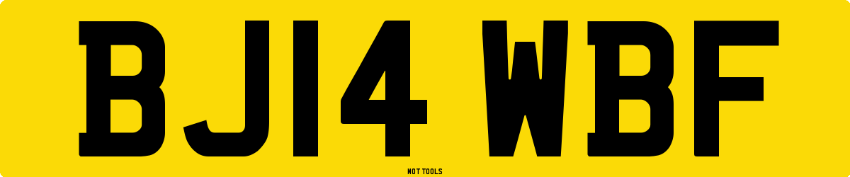 BJ14WBF MOT Check