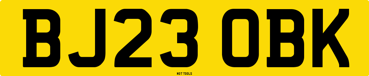 BJ23OBK MOT Check