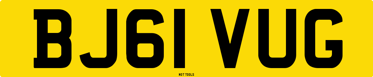 BJ61VUG MOT Check