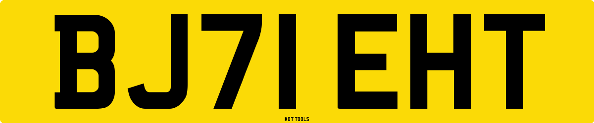 BJ71EHT MOT Check