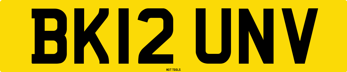 BK12UNV MOT Check