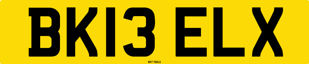 BK13ELX MOT Check