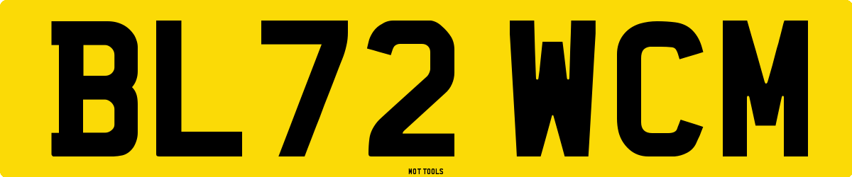 BL72WCM MOT Check