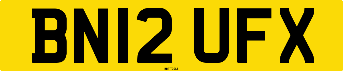 BN12UFX MOT Check