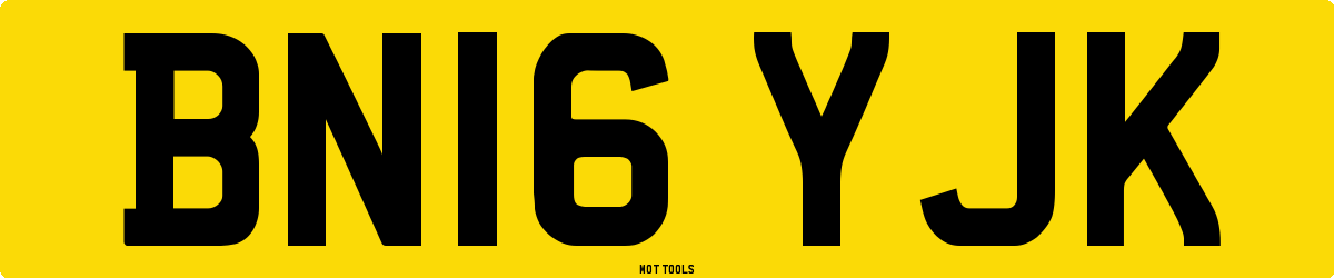 BN16YJK MOT Check