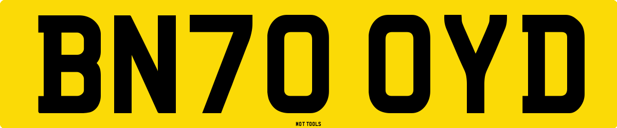 BN70OYD MOT Check