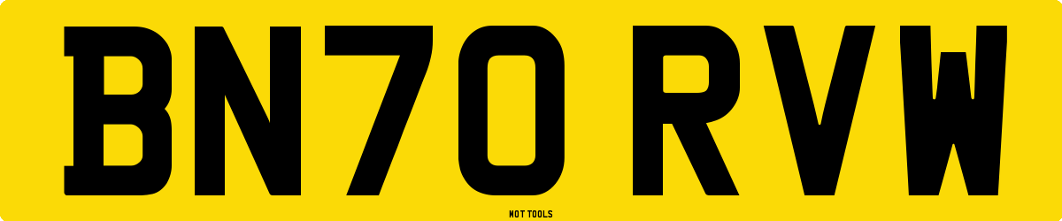 BN70RVW MOT Check