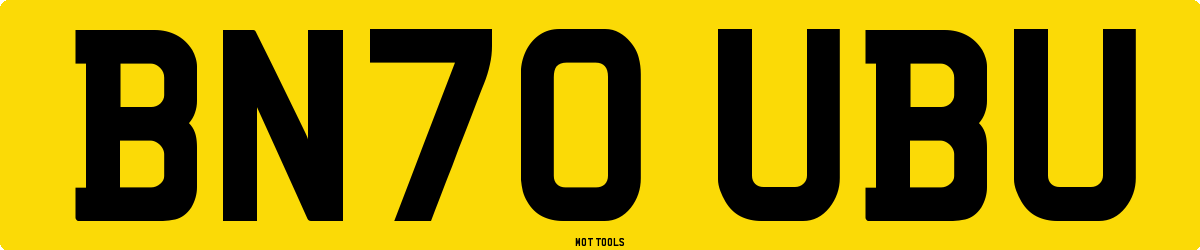 BN70UBU MOT Check