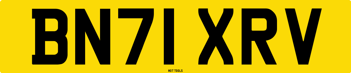 BN71XRV MOT Check