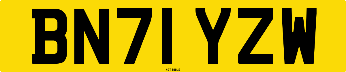 BN71YZW MOT Check