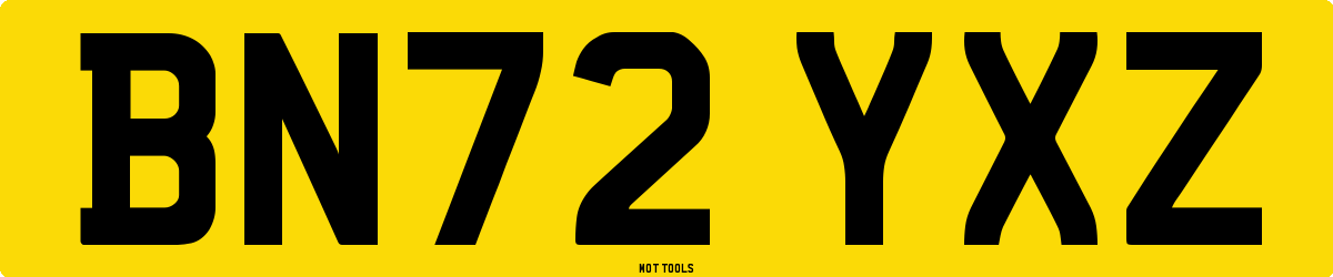 BN72YXZ MOT Check