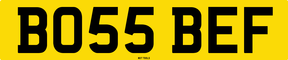 BO55BEF MOT Check