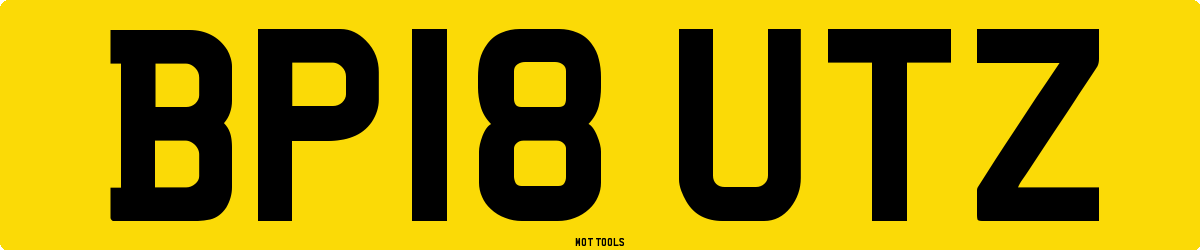 BP18UTZ MOT Check