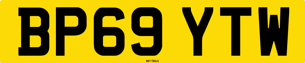 BP69YTW MOT Check