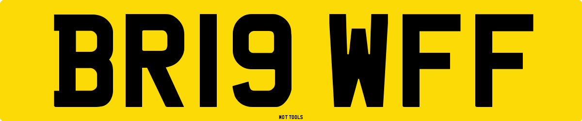 BR19WFF MOT Check