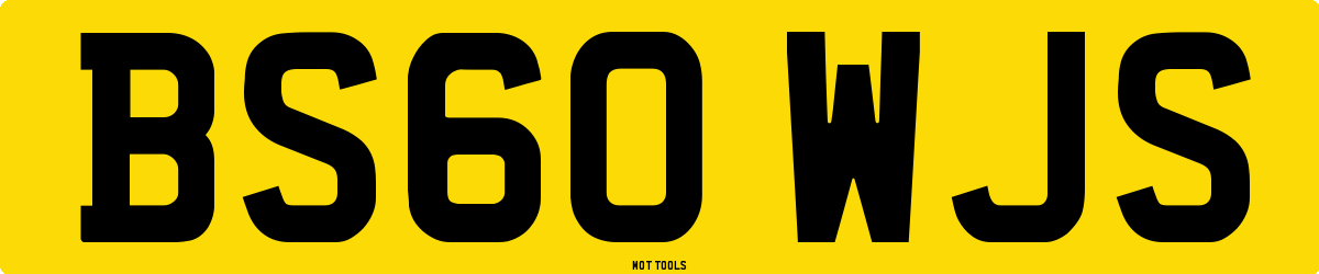 BS60WJS MOT Check