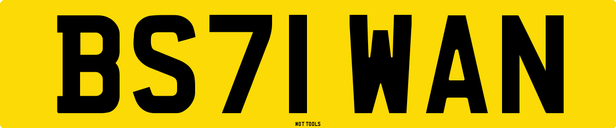 BS71WAN MOT Check