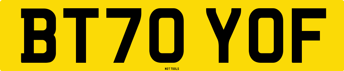 BT70YOF MOT Check