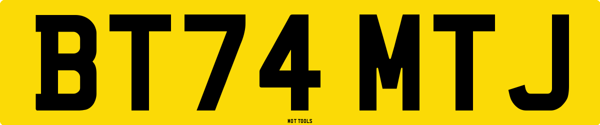 BT74MTJ MOT Check