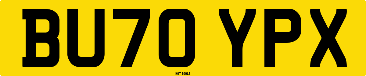 BU70YPX MOT Check