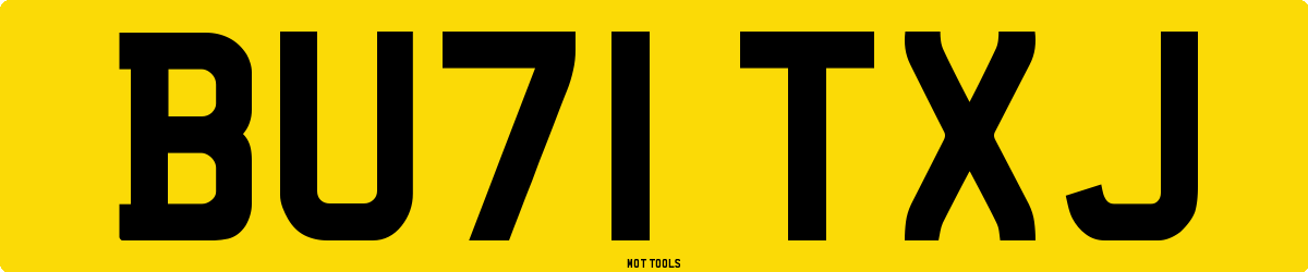BU71TXJ MOT Check