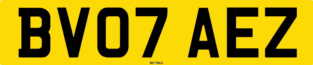BV07AEZ MOT Check