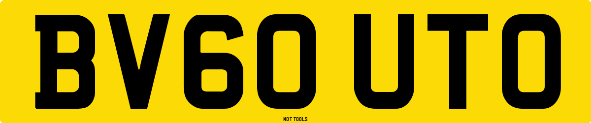BV60UTO MOT Check