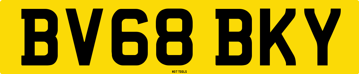 BV68BKY MOT Check