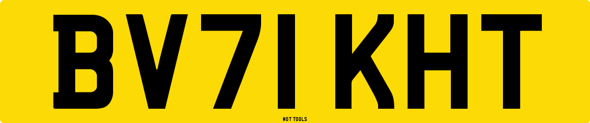 BV71KHT MOT Check