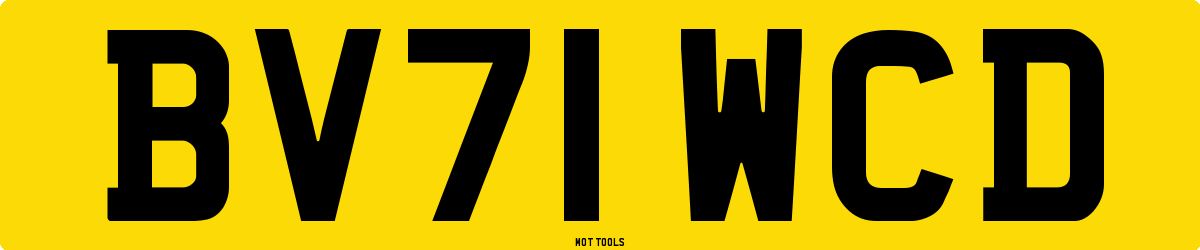 BV71WCD MOT Check