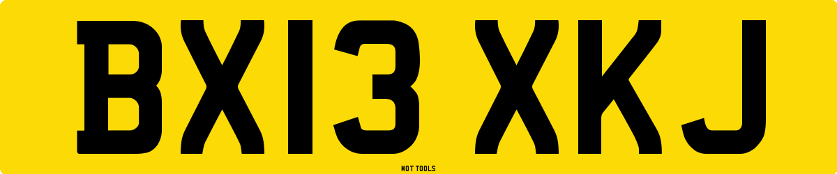 BX13XKJ MOT Check