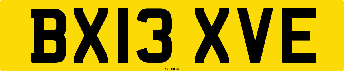 BX13XVE MOT Check