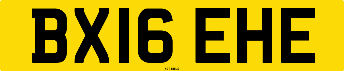BX16EHE MOT Check
