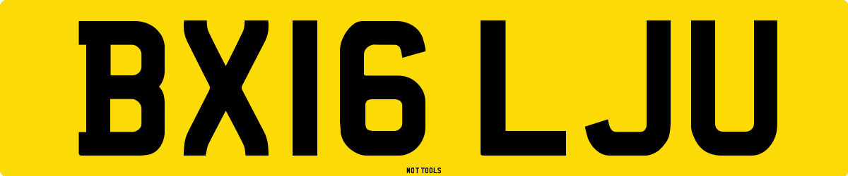 BX16LJU MOT Check