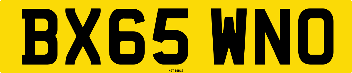 BX65WNO MOT Check