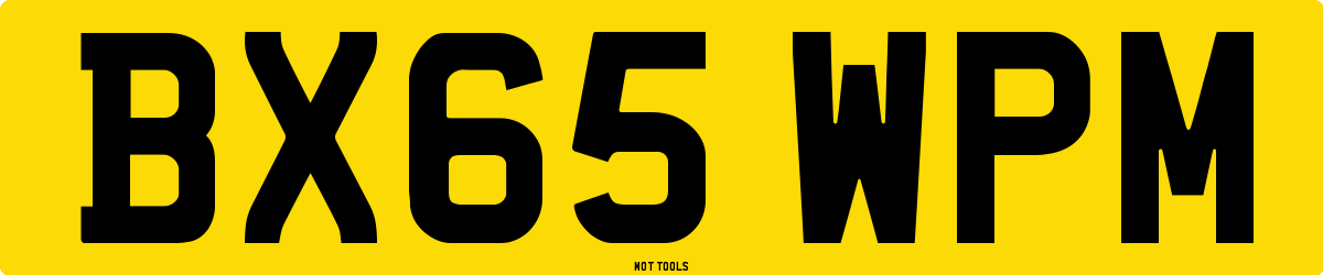 BX65WPM MOT Check