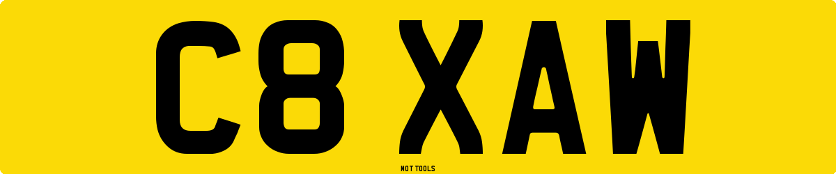 C8XAW MOT Check