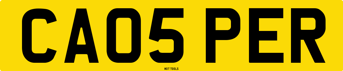 CA05PER MOT Check