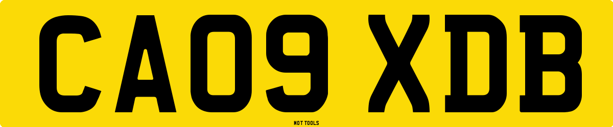 CA09XDB MOT Check