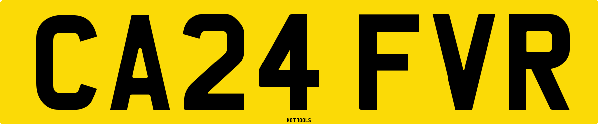 CA24FVR MOT Check