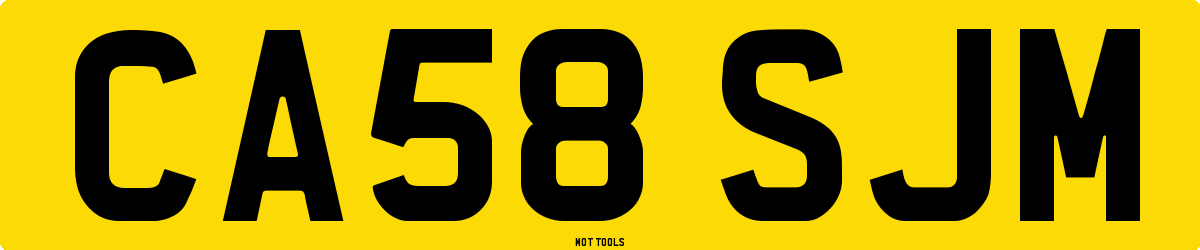 CA58SJM MOT Check