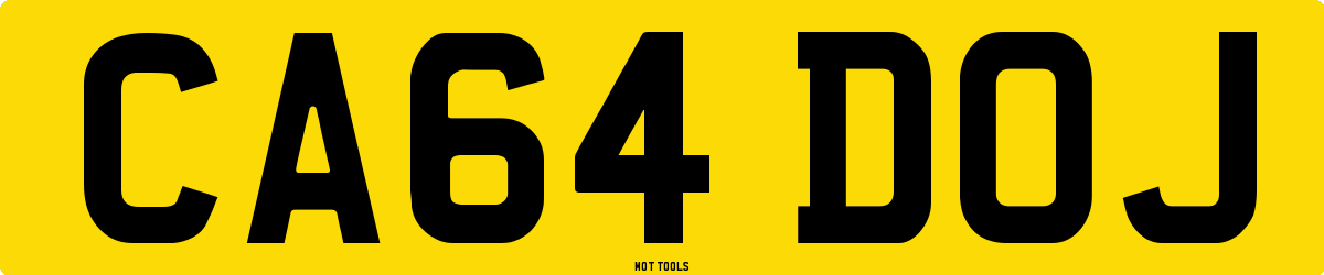 CA64DOJ MOT Check