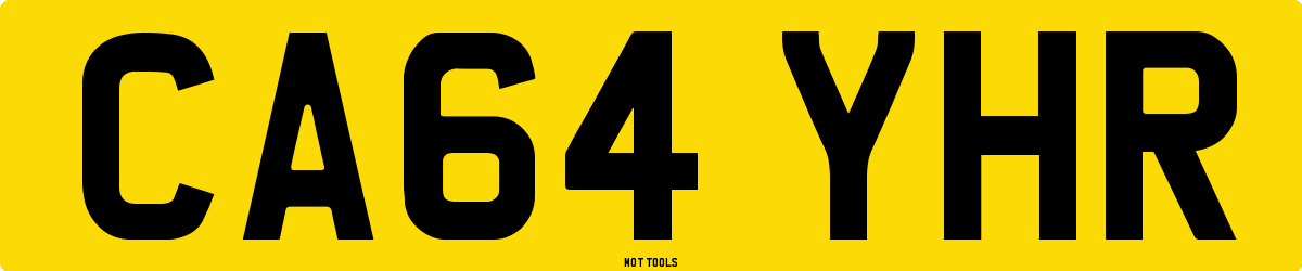 CA64YHR MOT Check